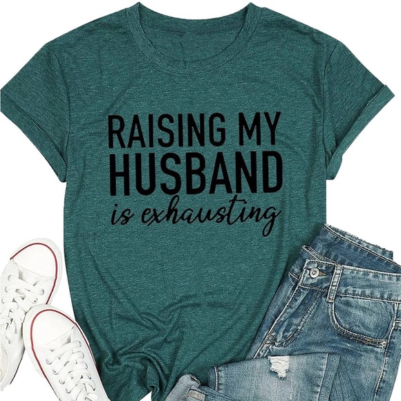 Tops - Snappy Teal Graphic T-Shirt